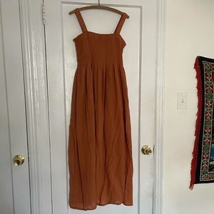100% Cotton Terracotta Dress